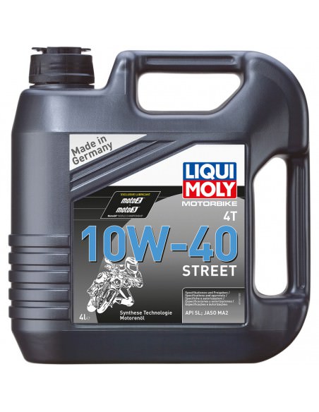 LIQUI MOLY Motor Öl MOTORBIKE 4T 10W-40 SYNTHETIC TECHNOLOGY 4 LITER