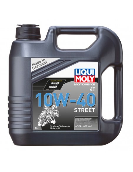 LIQUI MOLY Motor Öl MOTORBIKE 4T 10W-40 SYNTHETIC TECHNOLOGY 4 LITER Bild 2