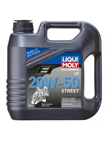 LIQUI MOLY Motor Öl MOTORBIKE 4T 20W-50 MINERAL 1 LITER Bild 2 LIQUI MOLY Motor Öl MOTORBIKE 4T 20W-50 MINERAL 1 LITER Bild 2