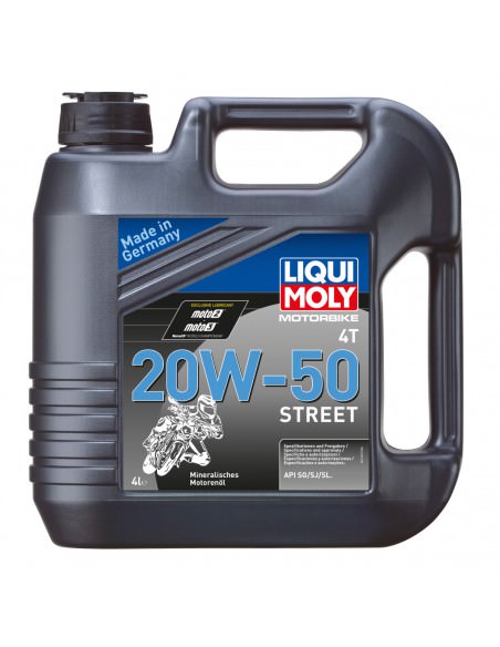 LIQUI MOLY Motor Öl MOTORBIKE 4T 20W-50 MINERAL 1 LITER Bild 2