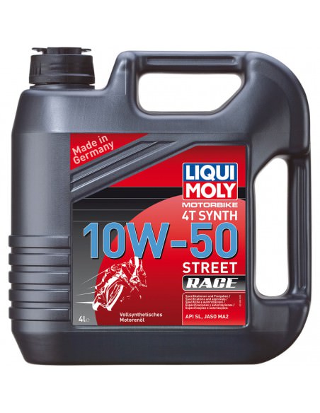 LIQUI MOLY Motor Öl MOTORBIKE 4T 10W-50 FULLY SYNTHETIC 1 LITER Bild 2