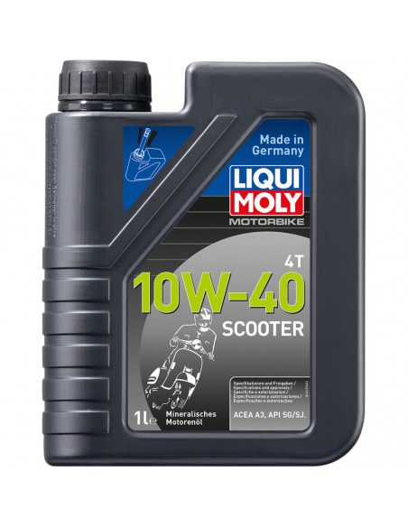 LIQUI MOLY Motor Öl MOTORBIKE 4T 10W-40 MINERAL 1 LITER