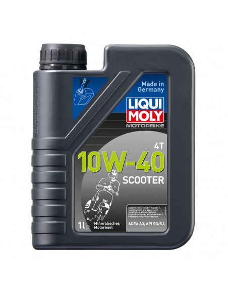 LIQUI MOLY Motor Öl MOTORBIKE 4T 10W-40 MINERAL 1 LITER Bild 2