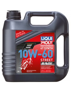 LIQUI MOLY Motor Öl MOTORBIKE 4T 10W-60 FULLY SYNTHETIC 4 LITER