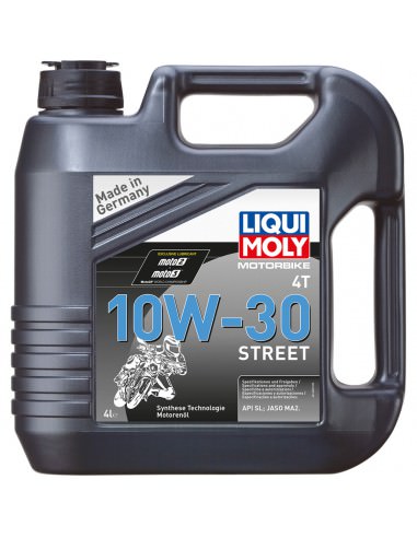 LIQUI MOLY Motor Öl MOTORBIKE 4T 10W-30 SYNTHETIC TECHNOLOGY 4 LITER