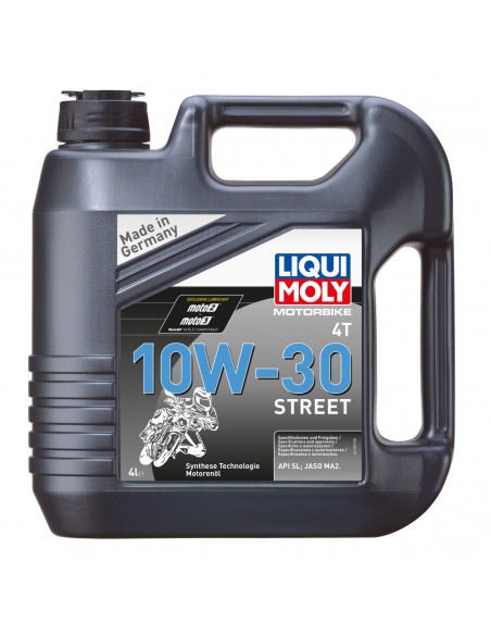 LIQUI MOLY Motor Öl MOTORBIKE 4T 10W-30 SYNTHETIC TECHNOLOGY 4 LITER Bild 2