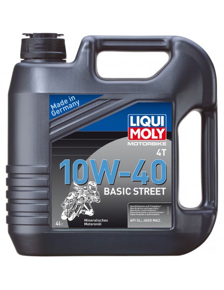 LIQUI MOLY Motor Öl MOTORBIKE 4T 10W-40 MINERAL 1 LITER