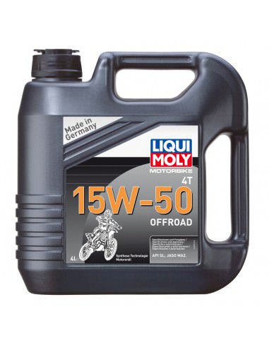 LIQUI MOLY Motor Öl MOTORBIKE 4T 15W-50 SYNTHETIC TECHNOLOGY 1 LITER