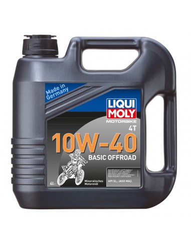 LIQUI MOLY Motor Öl MOTORBIKE 4T 10W-40 SYNTHETIC TECHNOLOGY 1 LITER