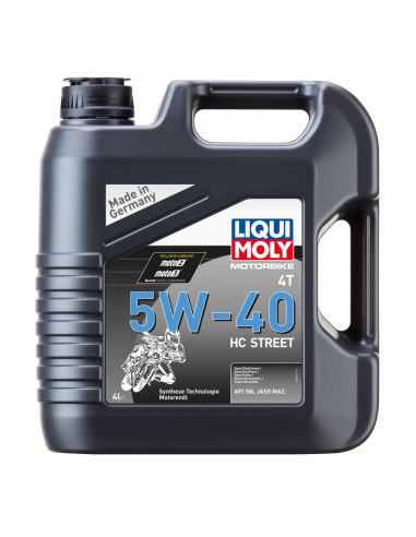 LIQUI MOLY 4T 5W40 HC STREET 4L Bild 2 LIQUI MOLY 4T 5W40 HC STREET 4L Bild 2
