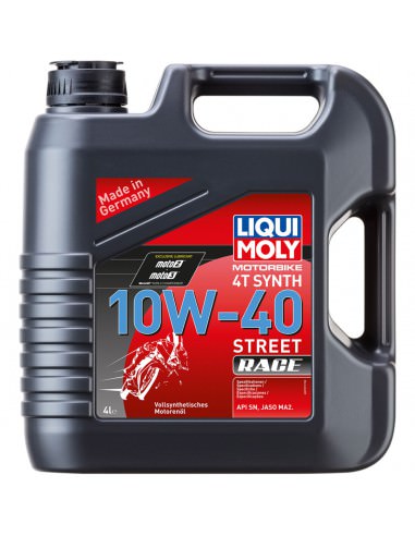 LIQUI MOLY 4T SYN 10W40 STREET RACE 4L