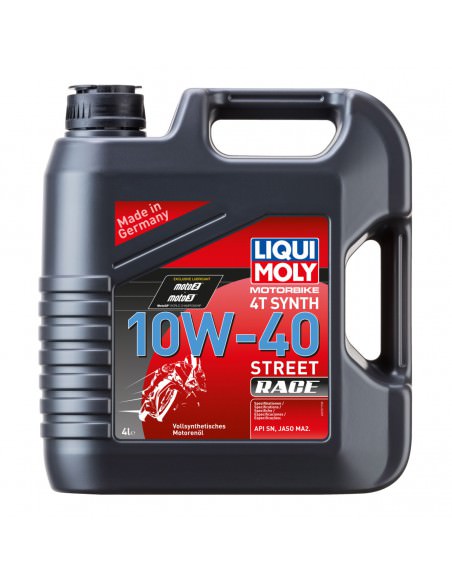 LIQUI MOLY 4T SYN 10W40 STREET RACE 4L Bild 2