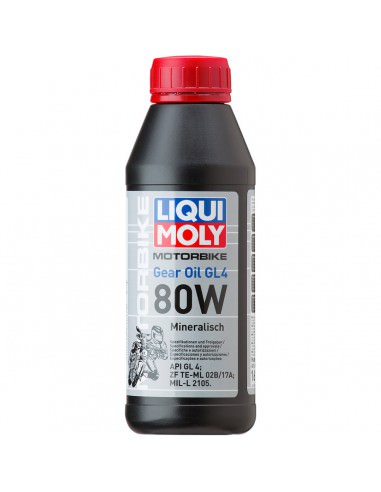 LIQUI MOLY GETRIEBEÖL GL4 80W MINERAL 500 ML