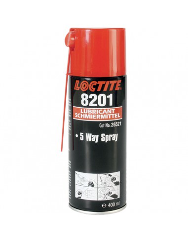 LOCTITE 8201 SCHMIERMITTEL FIVE WAY Öl SPRAY 400ML Bild 2 LOCTITE 8201 SCHMIERMITTEL FIVE WAY Öl SPRAY 400ML Bild 2