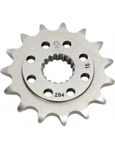 JT SPROCKETS F284.15 FRONTERSATZ KETTENRAD 15 ZÄHNE 520 TEILUNG NATURSTAHL