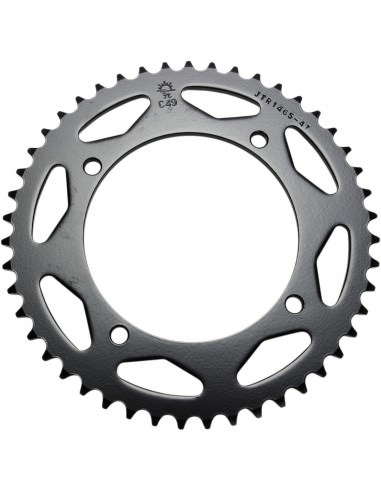 JT SPROCKETS R1465.47 HINTERES ERSATZKETTENRAD 47 ZÄHNE 420 TEILUNG NATUR C49 KOHLENSTOFFREICHER STAHL