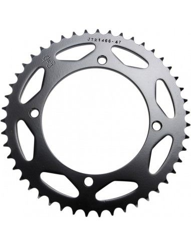 JT SPROCKETS R1466.47 HINTEN KETTENRAD 47 ZÄHNE 428 TEILUNG NATUR C49 KOHLENSTOFFREICHER STAHL