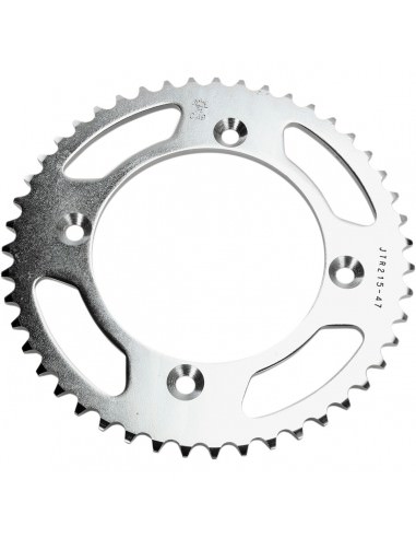 JT SPROCKETS R215.47 HINTERES ERSATZ KETTENRAD 47 ZÄHNE 420 PITCH NATURSTAHL