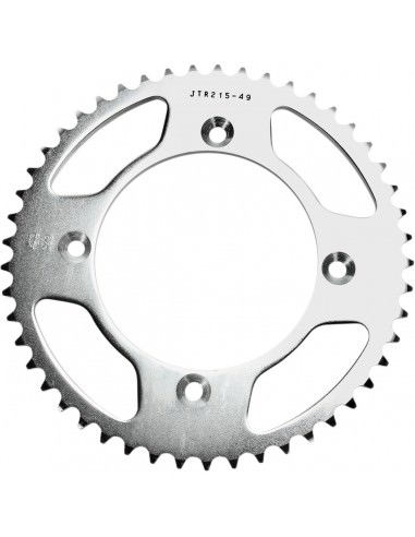 JT SPROCKETS R215.49 HINTERES ERSATZKETTENRAD 49 ZÄHNE 420 TEILUNG NATURSTAHL