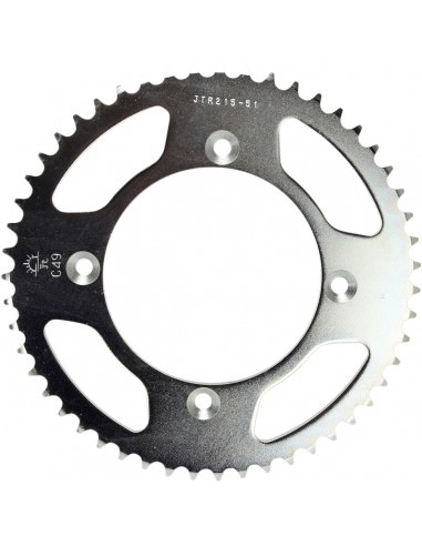 JT SPROCKETS R215.51 ERSATZ RITZEL 51 ZÄHNE 420 TEILUNG NATURSTAHL