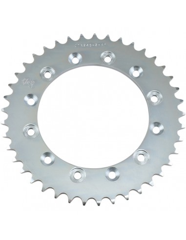 JT SPROCKETS R245/2.41 HINTERES ERSATZ KETTENRAD 41 ZÄHNE 520 TEILUNG NATUR C49 KOHLENSTOFFREICHER STAHL