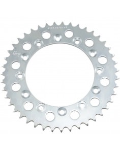 JT SPROCKETS R245/2.43 HINTEN KETTENRAD 43 ZÄHNE 520 TEILUNG NATUR C49 KOHLENSTOFFREICHER STAHL