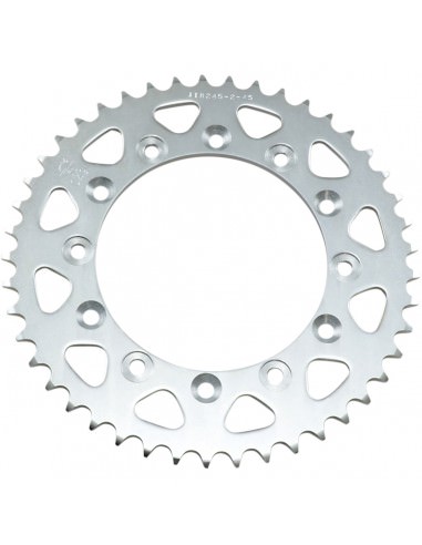 JT SPROCKETS R245/2.45 HINTEN ERSETZEN KETTENRAD 45 ZÄHNE 520 TEILUNG NATUR C49 KOHLENSTOFFREICHER STAHL