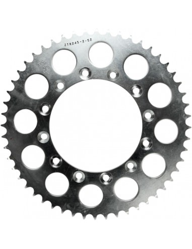 JT SPROCKETS R245/2.52 HINTEN KETTENRAD 52 ZÄHNE 520 TEILUNG NATUR C49 KOHLENSTOFFREICHER STAHL