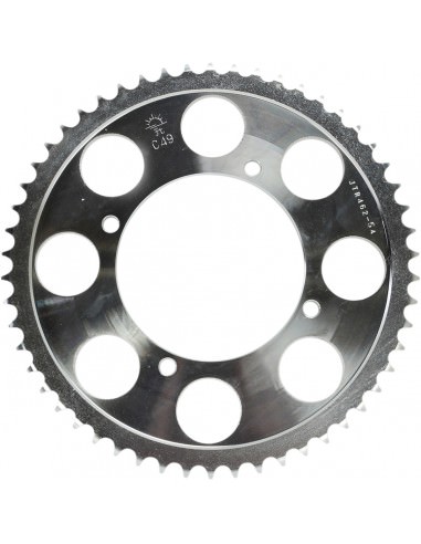 JT SPROCKETS R462.54 HINTEN KETTENRAD 54 ZÄHNE 428 TEILUNG NATUR C49 KOHLENSTOFFREICHER STAHL