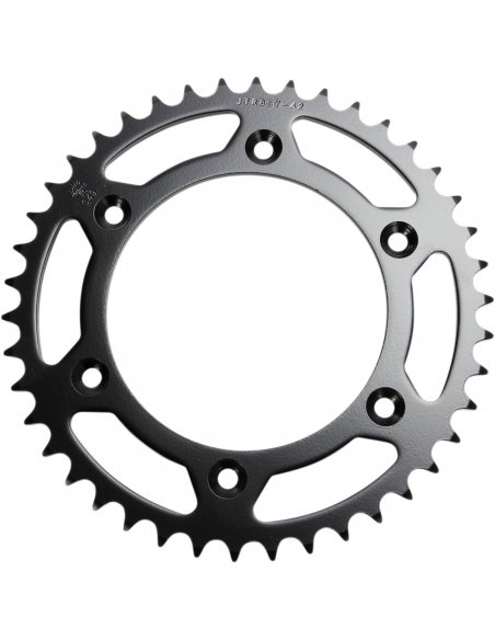 JT SPROCKETS R897.42 HINTERES ERSATZ KETTENRAD 42 ZÄHNE 520 TEILUNG NATURSTAHL