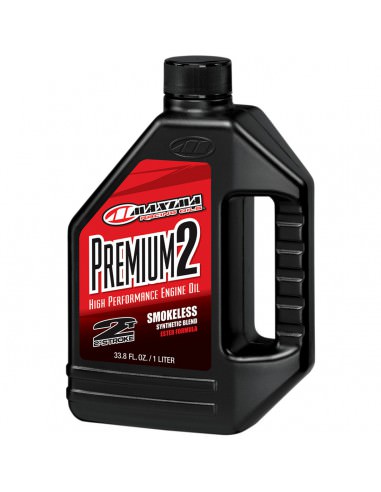 MAXIMA RACING OIL MOTORÖL 2-TAKT / 1 LITER / 338 FL. OZ / ROT