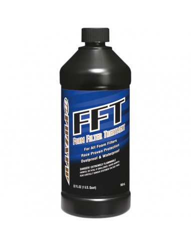 MAXIMA RACING OIL FILTER TREATMENT STAUBDICHT / 946 ML / 32 FL. OZ. / BLAU Bild 2 MAXIMA RACING OIL FILTER TREATMENT STAUBDICHT / 946 ML / 32 FL. OZ. / BLAU Bild 2