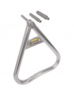 MOTORSPORT PRODUCTS STÄNDER TRI-MOTO ALAUN SILBER