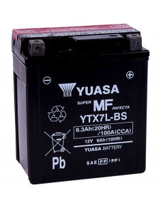 YUASA BATTERIE YTX® 12V 114 MM X 7112 MM X 12954 MM BLEISÄURE WARTUNGSFREI ERSATZ SCHWARZ