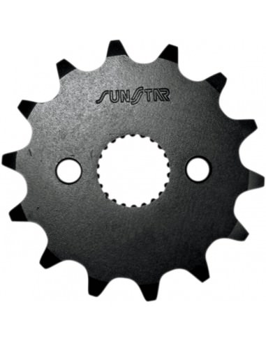 SUNSTAR SPROCKETS 107 VORDERES RITZEL ERSATZ 15 ZÄHNE 420 TEILUNG SCHWARZER STAHL