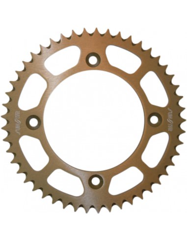 SUNSTAR SPROCKETS 5-2481 HINTERES LEICHTES RITZEL 49 ZÄHNE 428 TEILUNG SCHWARZES ALUMINIUM