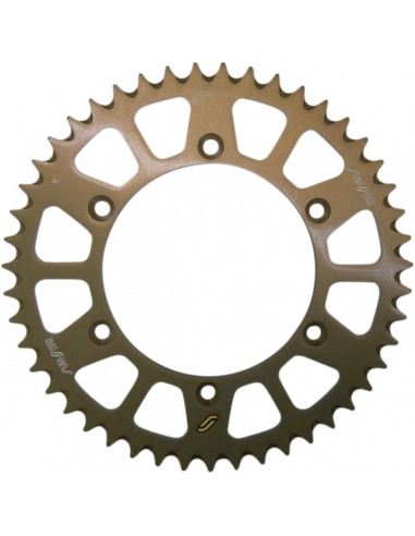 SUNSTAR SPROCKETS 5-3577 HINTERES LEICHTES RITZEL 46 ZÄHNE 520 TEILUNG ALU NATUR