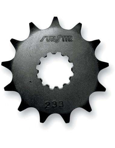 SUNSTAR SPROCKETS 233 VORDERES RITZEL ERSATZ 14 ZÄHNE 428 PITCH BLACK STEEL