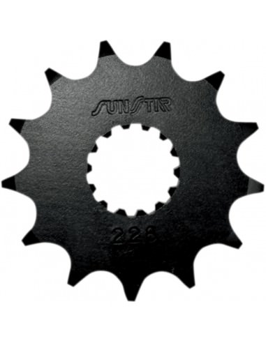 SUNSTAR SPROCKETS 226 VORDERES RITZEL ERSATZ 16 ZÄHNE 428 PITCH BLACK STEEL Bild 2 SUNSTAR SPROCKETS 226 VORDERES RITZEL ERSATZ 16 ZÄHNE 428 PITCH BLACK STEEL Bild 2