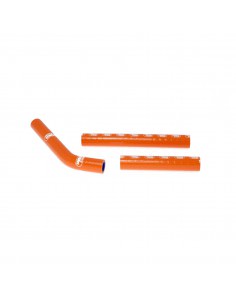 SAMCO SPORT KÜHLERSCHLAUCH SET SILIKON ORANGE 2
