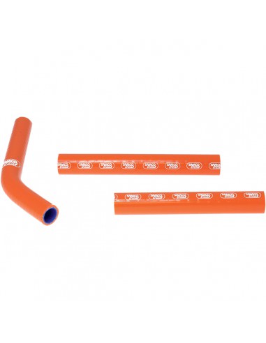 SAMCO SPORT KÜHLERSCHLAUCH SET SILIKON ORANGE