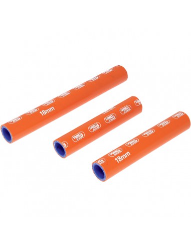 SAMCO SPORT KÜHLERSCHLAUCH SET SILIKON ORANGE