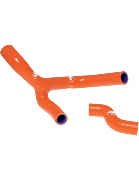 SAMCO SPORT KÜHLERSCHLAUCH SET SILIKON ORANGE