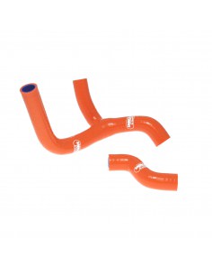 SAMCO SPORT KÜHLERSCHLAUCH SET SILIKON ORANGE 2