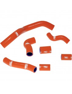 SAMCO SPORT KÜHLERSCHLAUCH SET SILIKON ORANGE