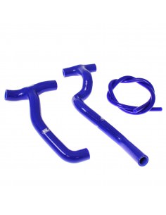SAMCO SPORT KÜHLERSCHLAUCH SET SILIKON BLAU 2