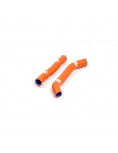 SAMCO SPORT KÜHLERSCHLAUCH SET SILIKON ORANGE
