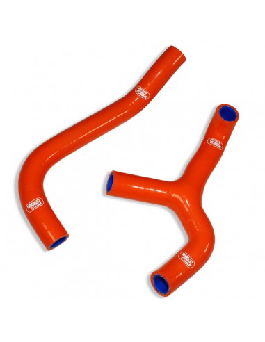 SAMCO SPORT KÜHLERSCHLAUCH SET SILIKON ORANGE