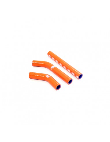 SAMCO SPORT KÜHLERSCHLAUCH SET SILIKON ORANGE