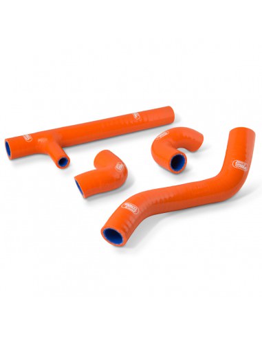 SAMCO SPORT KÜHLERSCHLAUCH SET SILIKON ORANGE